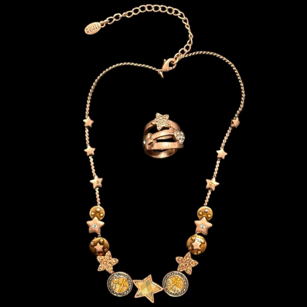 Pilgrim Danish Design Copper Sustainable Jewelry Set